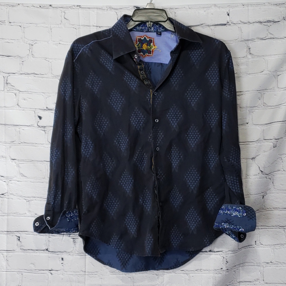 ROBERT GRAHAM Classic Fit Flip Cuffs Shirt